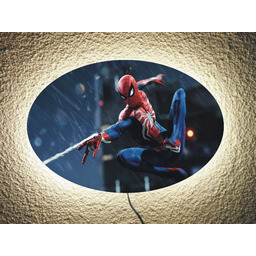 Lampka ścienna Spiderman pilot op