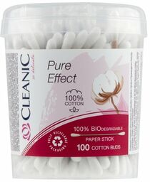 Cleanic Pure Effect Patyczki higieniczne 100 sztuk