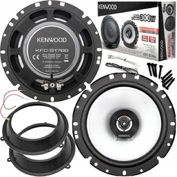 Głośniki Samochodowe Kenwood 165MM Do Fiat Panda 2