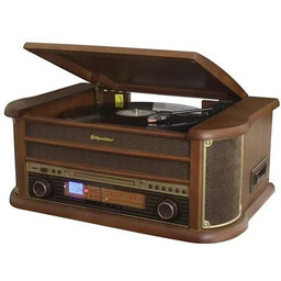 Gramofon Retro Vintage Roadstar Tuner Am/fm Napęd Bluetooth