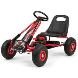 MILLY MALLY Gokart na pedały Thor Czerwony