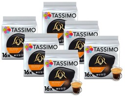 ZESTAW - Kapsułki Tassimo L''OR Espresso Delizioso 6x16