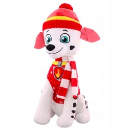 Maskotka Paw Patrol psi patrol duża Marshall czerwony