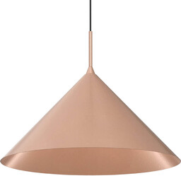Pojedyncza lampa wisząca Capital MLP0954 Milagro zwieszana miedziana