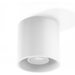 Sollux Lighting Lampa sufitowa ORBIS 1 SL.0021 biała