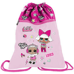 Paso, worek - plecak, LOL Surprise, różowy