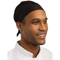 Whites Chefs Clothing Bandana Nevada, czarna I Whites