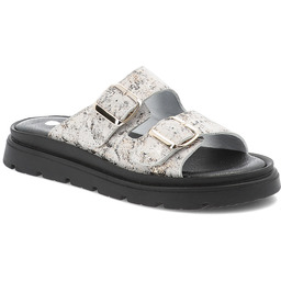 Armodo Białe Klapki Modne Obuwie Damskie