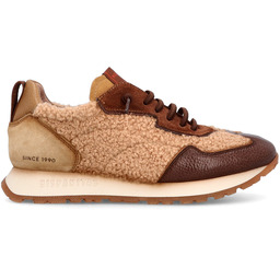 Hiszpańskie sneakersy damskie - HISPANITAS HI254209 BRĄZOWE