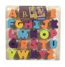 Drewniane puzzle Literki AlphaB.tical B. Toys