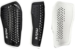 Mitre Aircell Speed Ochraniacz goleni dla dorosłych, Czarny/Biały,