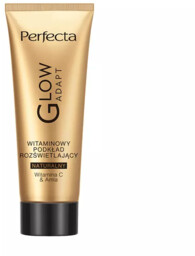 Perfecta GLOW ADAPT Witaminowy podkład rozświetlający Witamina C&Amla