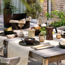 Le Jacquard Fran ais Bieżnik bawełniany Vegetal Mood