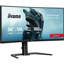 iiyama G-MASTER GCB3484WQSU-B1 34-calowy zakrzywiony monitor do gier