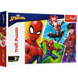 TREFL Puzzle Spider-Man i Miquel 18242 (30 elementów)