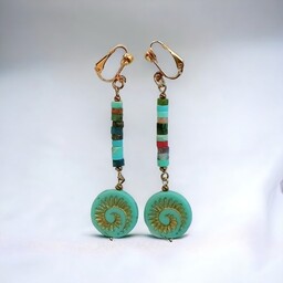 Pakamera UNIKATOWE klipsy : kolorowe, długie, fikuśne