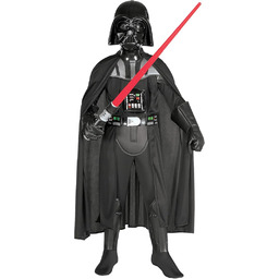 Star Wars Deluxe Darth Vader Costum, wielobarwny, 9-12