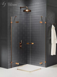 NEW TRENDY EXK-3670 Kabina prysznicowa AVEXA COPPER 2D