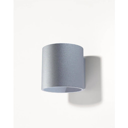 Sollux Lighting Kinkiet ORBIS 1 SL.0049 szary