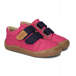 Ameko bawełniane trampki Barefoot Neo-fuxia r.29