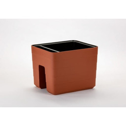 Doniczka na balustradę 5,5l Terakota, 30x26cm Berberis