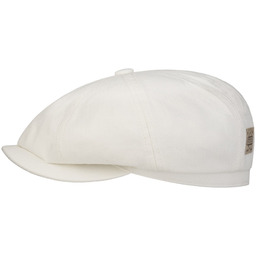 Kaszkiet Hatteras Unlined Cotton by Stetson, biały, cm