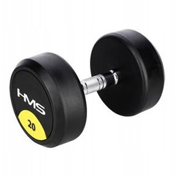Hantla Gumowana Hms Hantel Stalowy 20 Kg