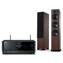 YAMAHA Zestaw stereo RX-V6A + INDIANA LINE Tesi