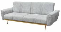 Sofa SAMTIGE 3-osobowa, z funkcją spania, szara 212x84x86.5