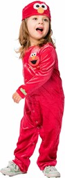 Rubies oficjalny kostium Elmo z ulicą sezamkową