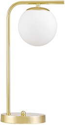 NOWOCZESNA LAMPA BIURKOWA ZŁOTO KLASYCZNE TESO W1