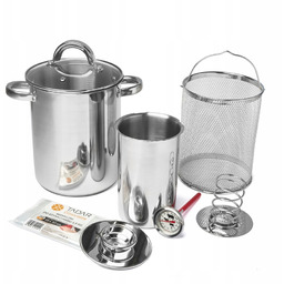 Komplet Szynkowar 1,5 kg Termometr Garnek 4 l