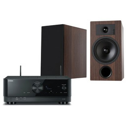 YAMAHA Zestaw stereo RX-V6A + INDIANA Line Tesi