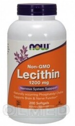 NOW Lecithin 1200 mg- 200 kaps.