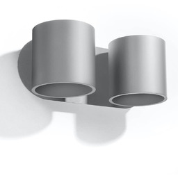 Sollux Lighting Kinkiet ORBIS 2 SL.0661 szary