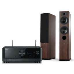 YAMAHA Zestaw stereo RX-V4A + INDIANA Line Tesi