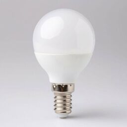 Żarówka LED E14 7W G45 kulka biała zimna