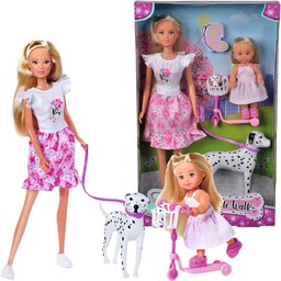 Steffi Love Lalki Steffi i Evi na spacerze