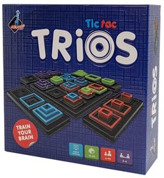 ASKATO Gra logiczna Tic Tac Trios 126333