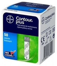 Contour Plus, Test Paskowy, 50 Sztuk