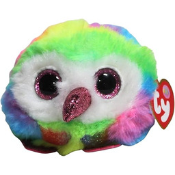 TY 42504 Owen Owl Puffies sowa pluszowa zabawka,