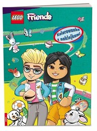 Ameet Kolorowanka LEGO Friends z naklejkami NA-6150