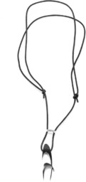 Biżuteria CHRONOTECH 1810080505. Wisiorek, Kolor czarny. Unisex.