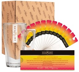 ZESTAW Herbata Richmont Apple Pie Cinnamon 12 saszetek