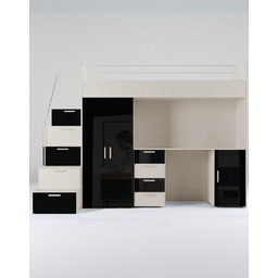 Meblościanka Raj 4 kaszmir połysk - pokój dziecięcy,