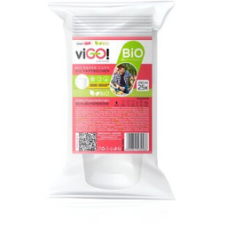 VIGO Kubki papierowe 250 ml Biały (25 szt.)