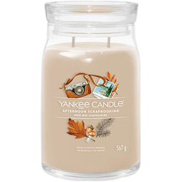 Yankee Candle Signature Afternoon Scrapbooking Świeca Duża 567g
