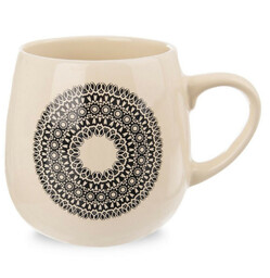 Kubek ceramiczny do kawy herbaty MANDALA 600 ml
