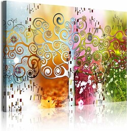 Obraz Dekoarte 368, wielokolorowy, 7 x 120 x