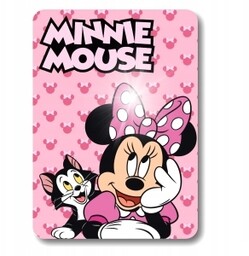 Koc Polarowy Z Myszką Minnie Mickey Mouse kocyk
